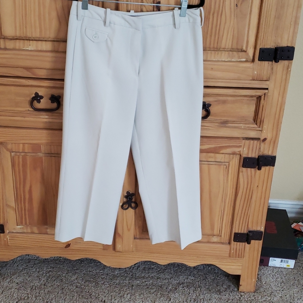 Sandro wide leg cropped pants